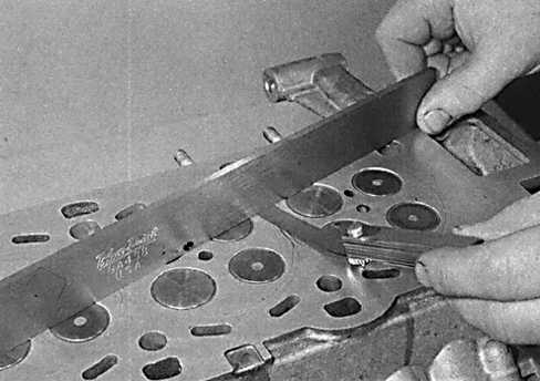Ремонт опель вектра : очистка и осмотр головки блока цилиндров opel vectra a