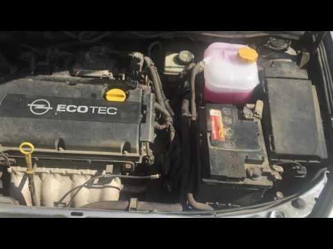 Замена антифриза в opel vectra c