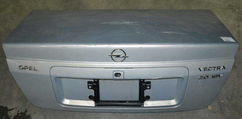 Ремонт опель вектра : крышка багажника opel vectra b