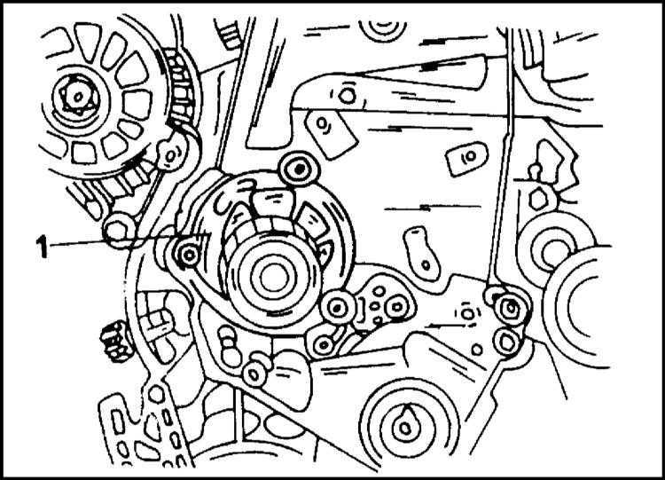 Инструкция по установке натяжного ролика на двигатели opel