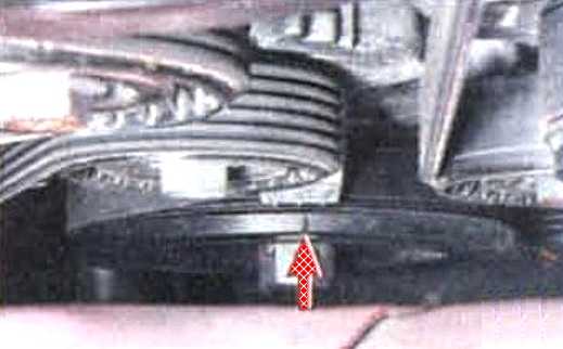Ремонт опель вектра : верхняя мертвая точка (вмт) поршня первого цилиндра opel vectra a