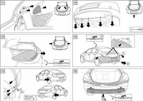 Электросхемы opel insignia / vauxhall / holden insignia / buick regal / saturn aura с 2009 года